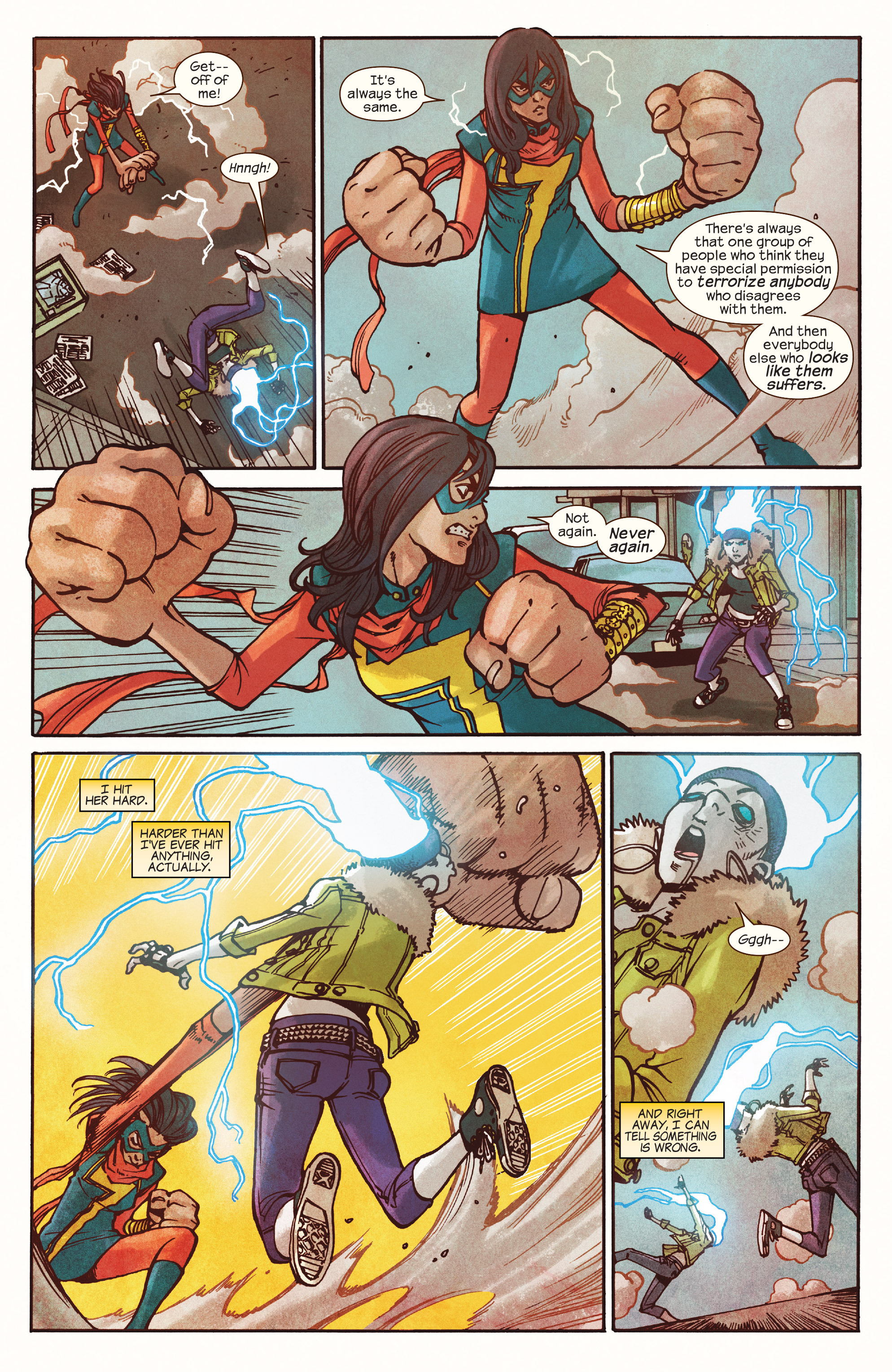 Read online Ms. Marvel (2014) comic -  Issue #13 - 19