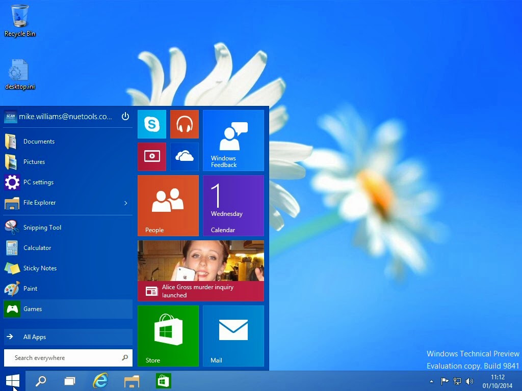 Windows 10 Technical Preview Free Trial Full Version Free Crack shadag