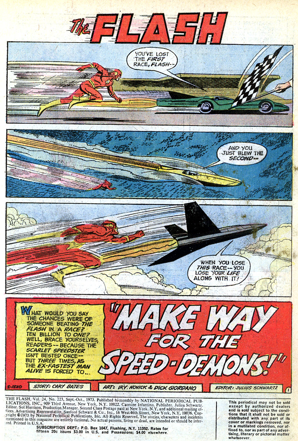 The Flash (1959) issue 223 - Page 3