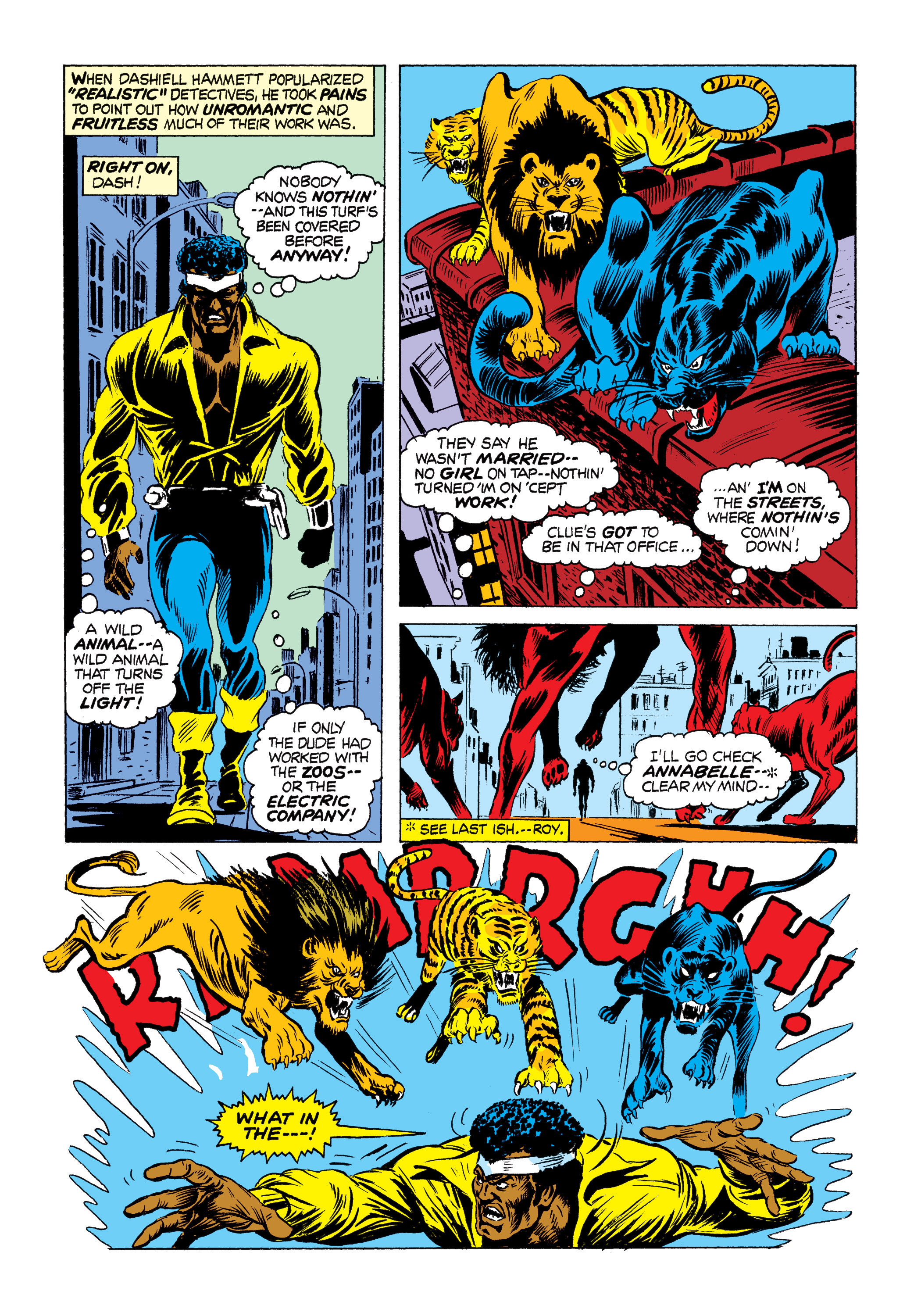 Read online Marvel Masterworks: Luke Cage, Hero For Hire comic -  Issue # TPB (Part 3) - 63
