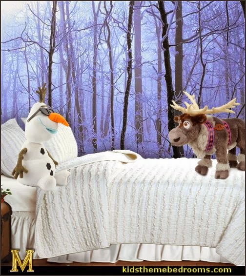 Decorating theme bedrooms Maries Manor Frozen theme Elsa bedroom