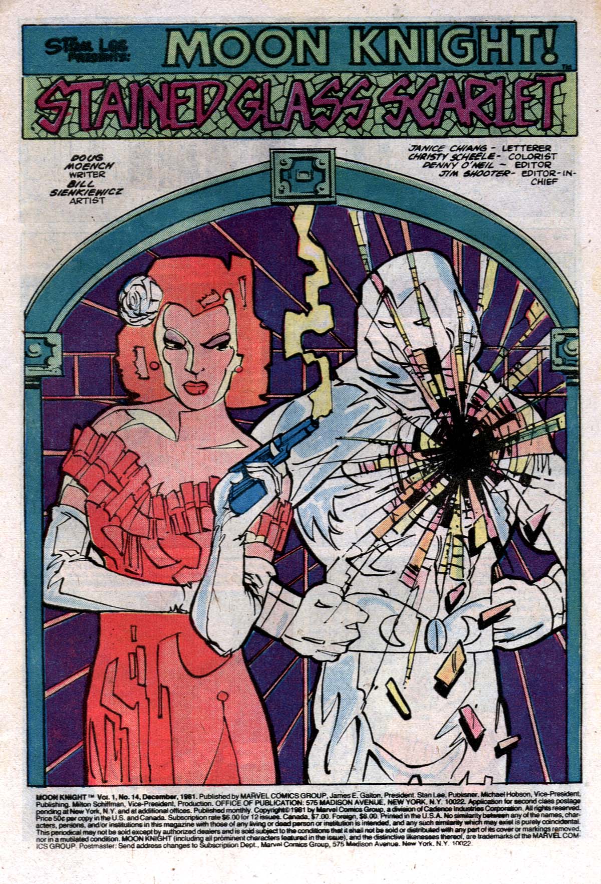 Read online Moon Knight (1980) comic -  Issue #14 - 2