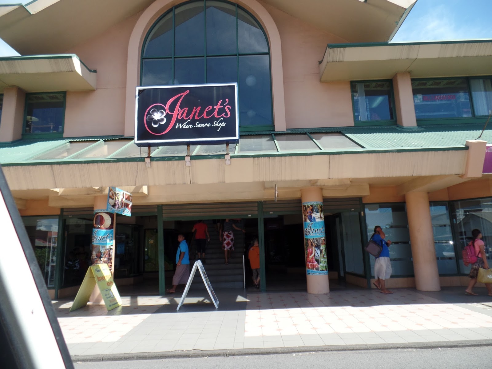 Mission to Samoa Let's go Shopping in Samoa.