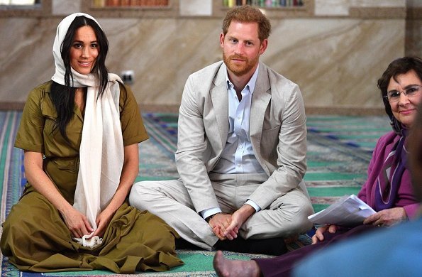 The Duke and Duchess of Sussex visited Auwal Mosque in Cape Town