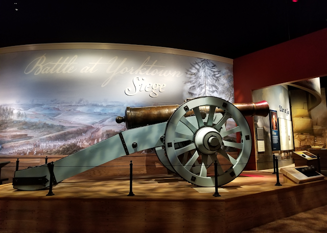 Siege cannon at Yorktown