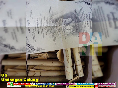jual Undangan Gulung