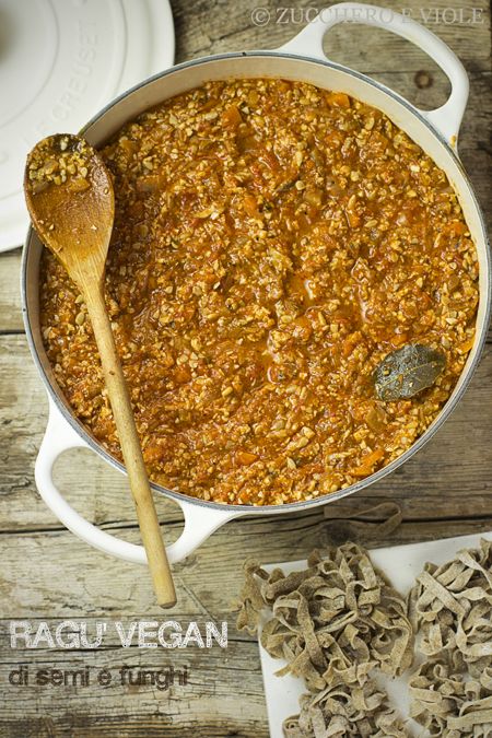 ragù di semi vegan