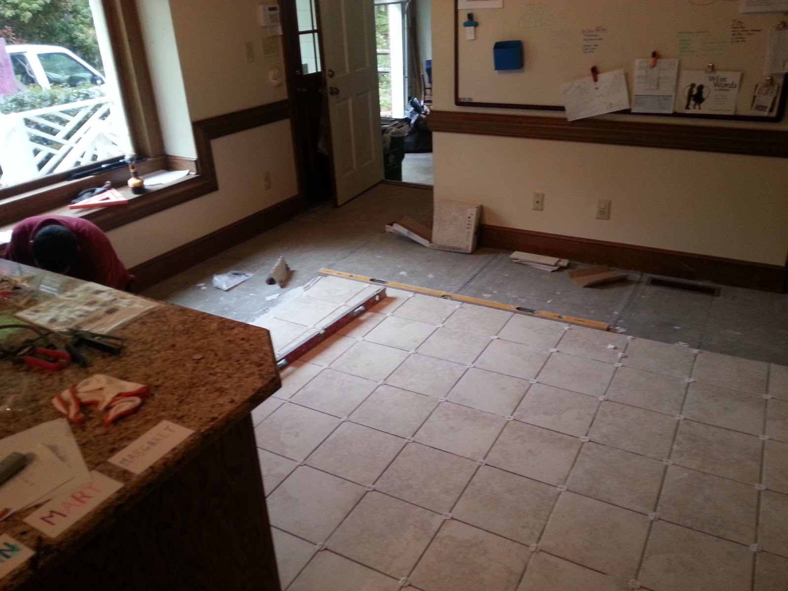 Remodel Photos Kitchen Floor Removal of linoleum floor and