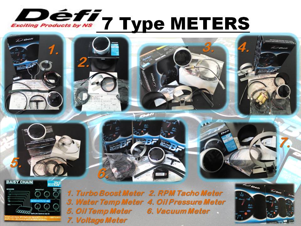 T1Racing Defi Meter with 3 Color and Warranty