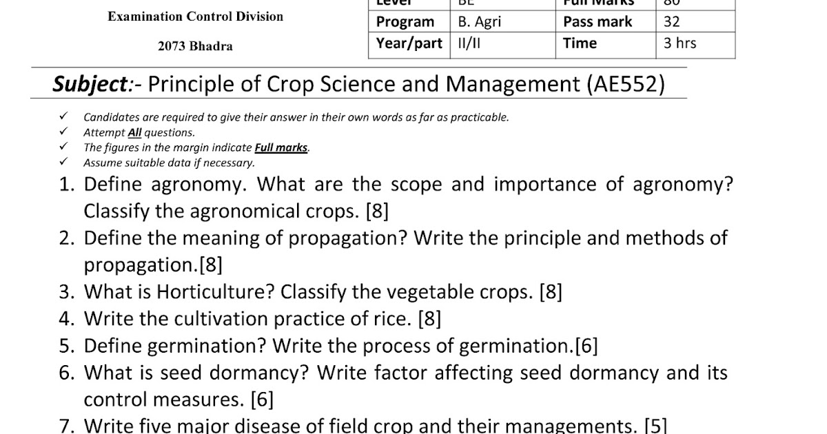 Crop science thesis image
