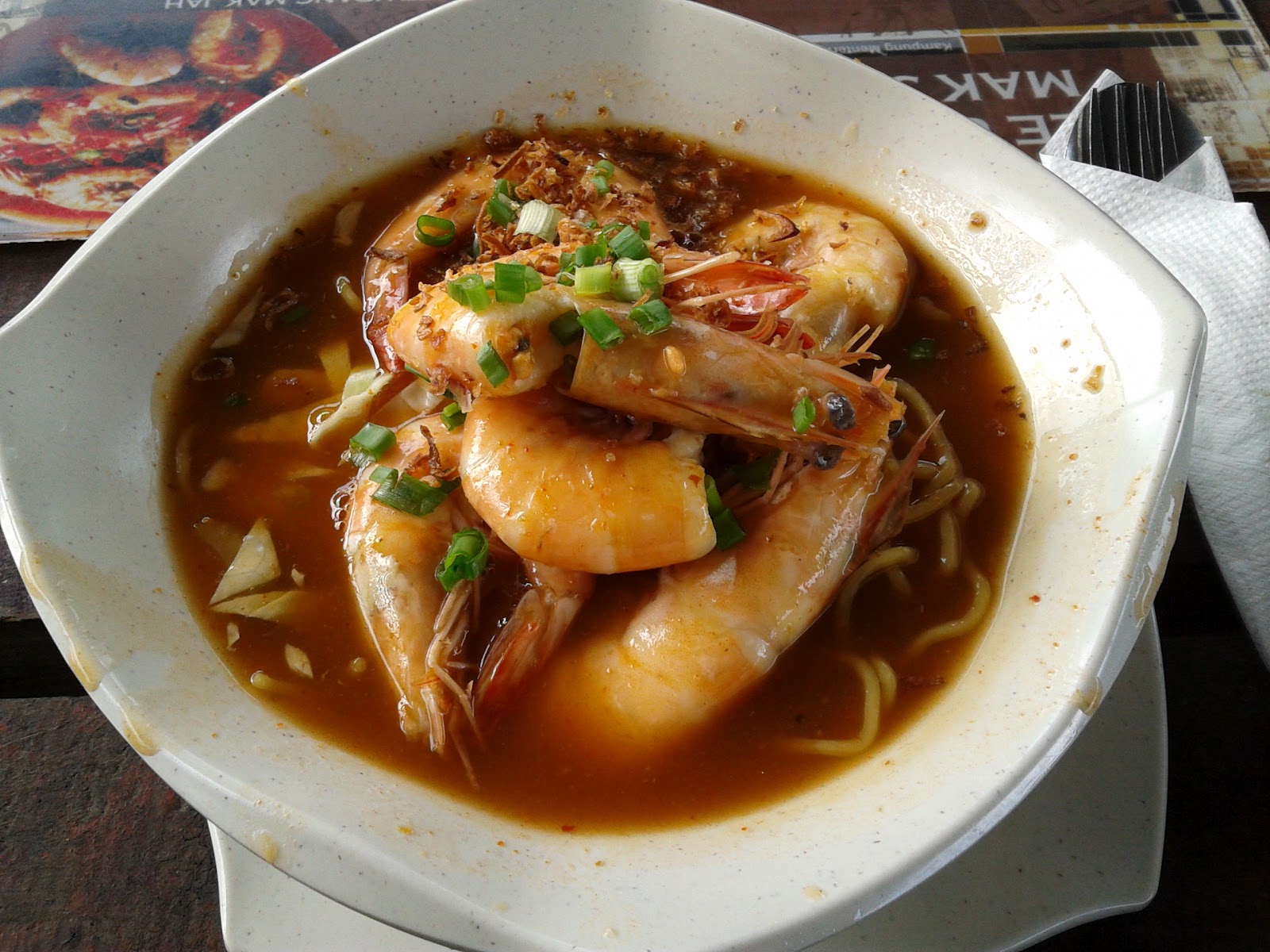 ini blog selipar buruk: Mee Udang Mak Jah Kuala Sepetang, Taiping