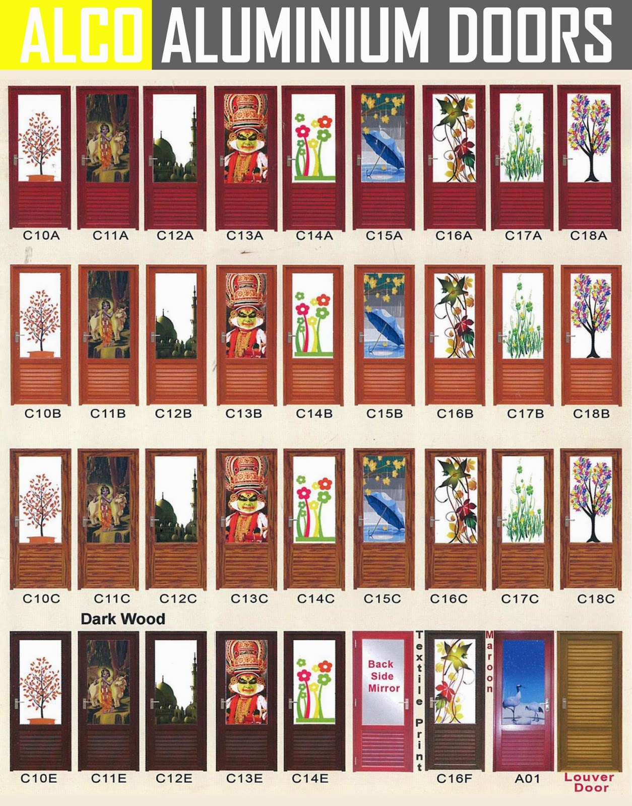 SUDHA DOOR WORLD ALCO ALUMINIUM DOORS