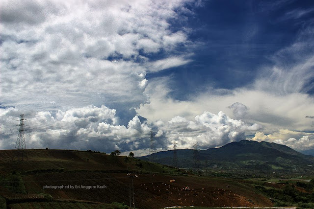 Lereng gunug Guntur yang sudah gundul, Lereng gunug Guntur yang sudah gundul,