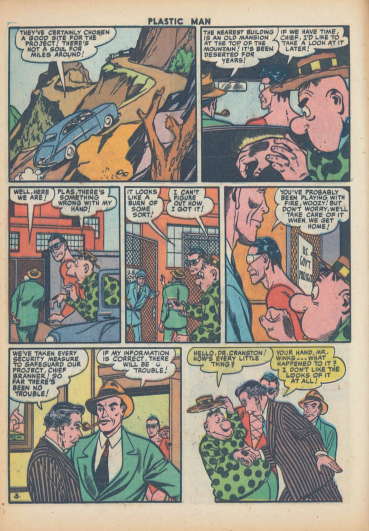 Read online Plastic Man (1943) comic -  Issue #30 - 18
