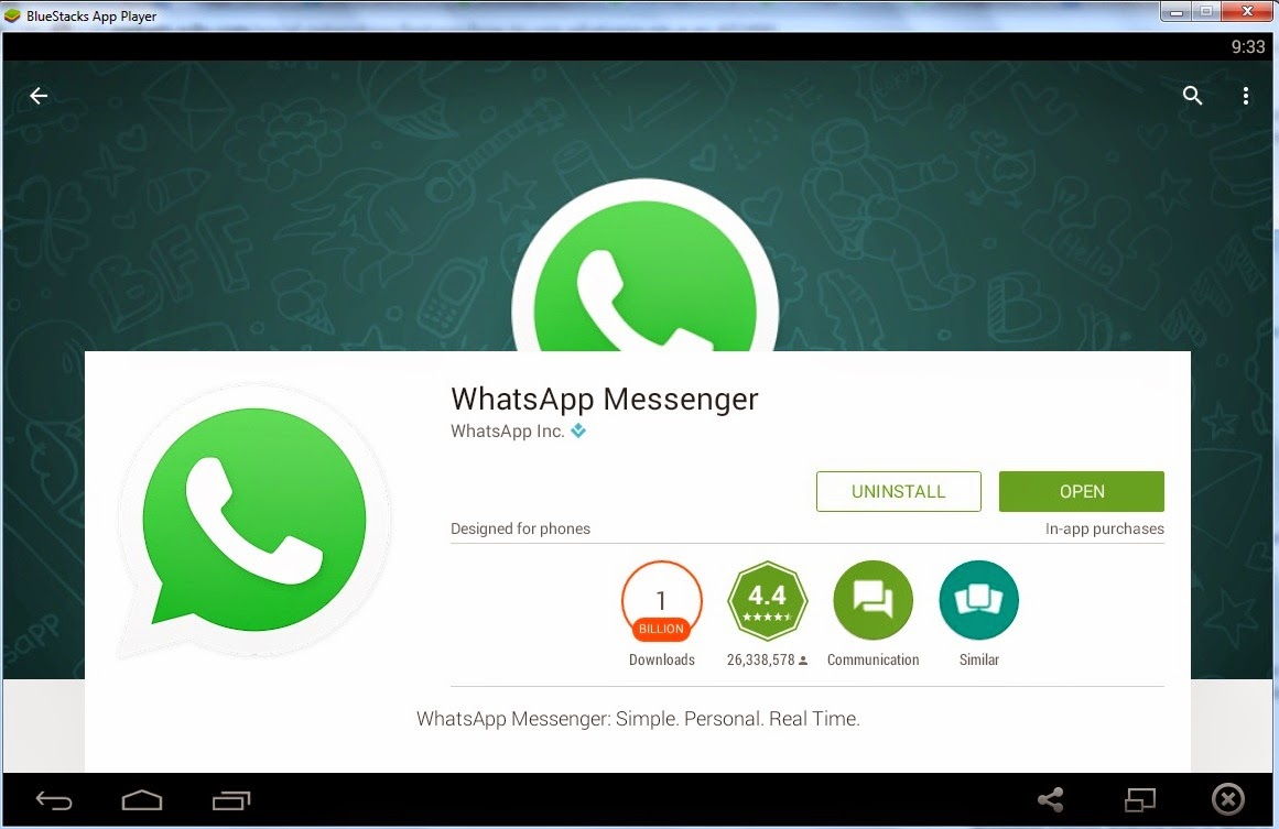 whatsapp app install download