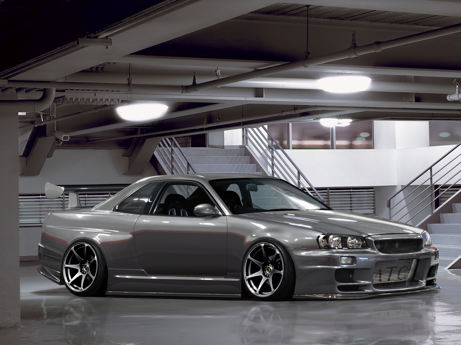 Nissan Skyline R34 tuning by Autemo artists
