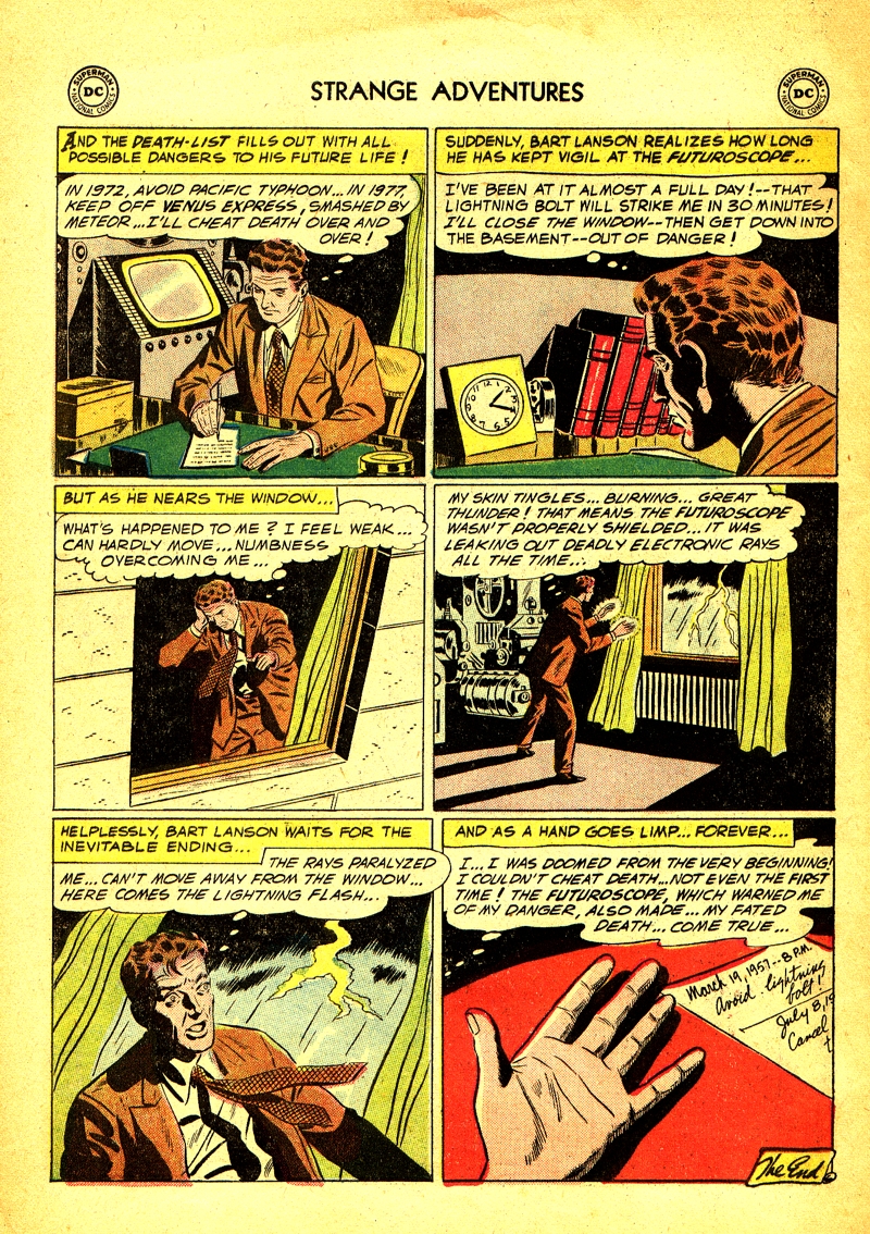 Read online Strange Adventures (1950) comic -  Issue #80 - 32