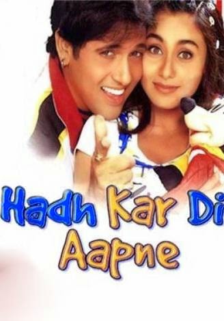 Hadh Kar Di Aapne 2000 Hindi HDRip 480p 400mb