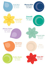 Here are the Pantone Fashion Colors for Spring 2013. Eight more to go!