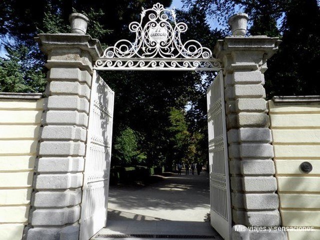 Parque el capricho, un jardín en Madrid, Alameda de Osuna