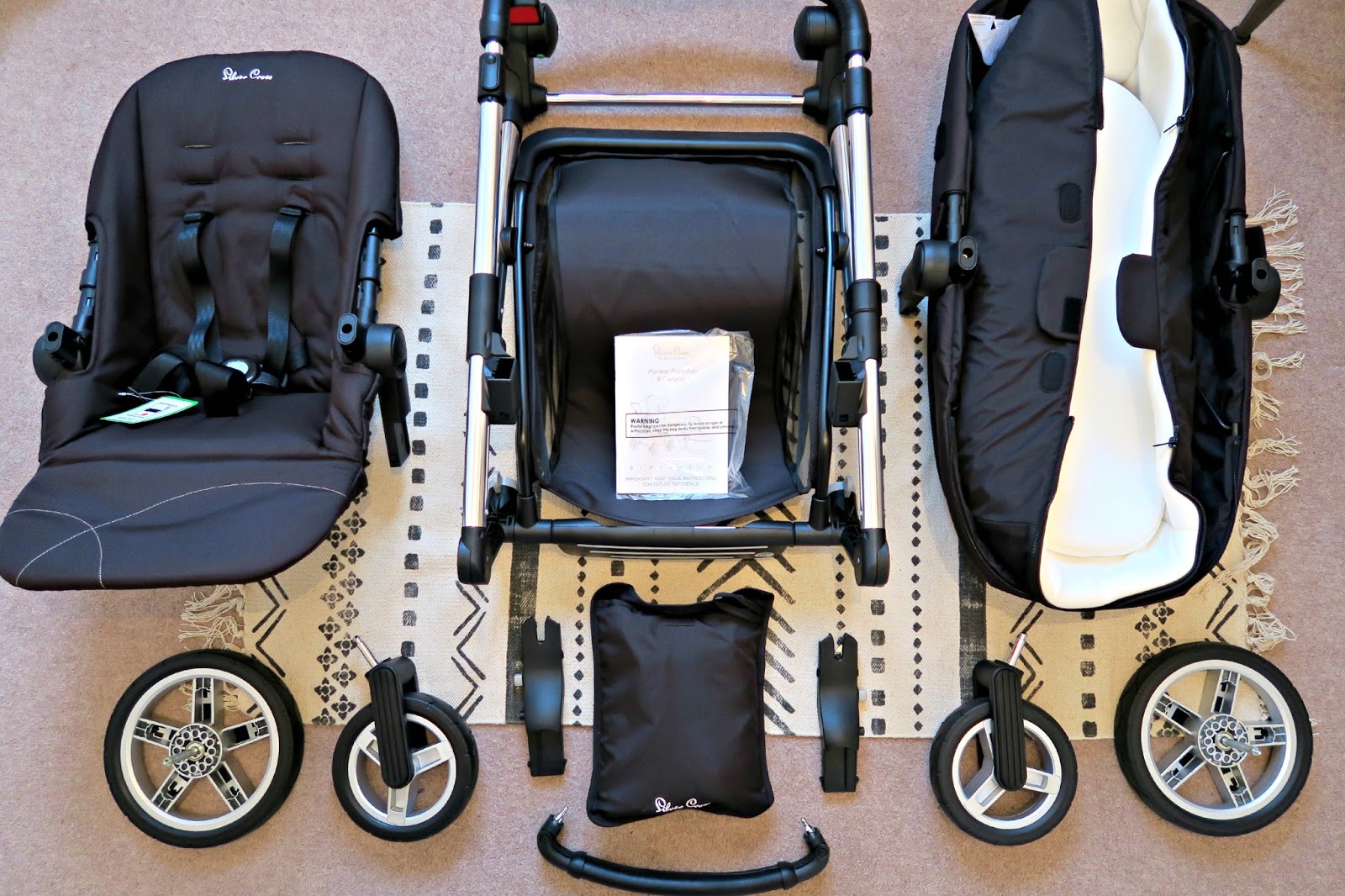 silver cross pioneer wheels