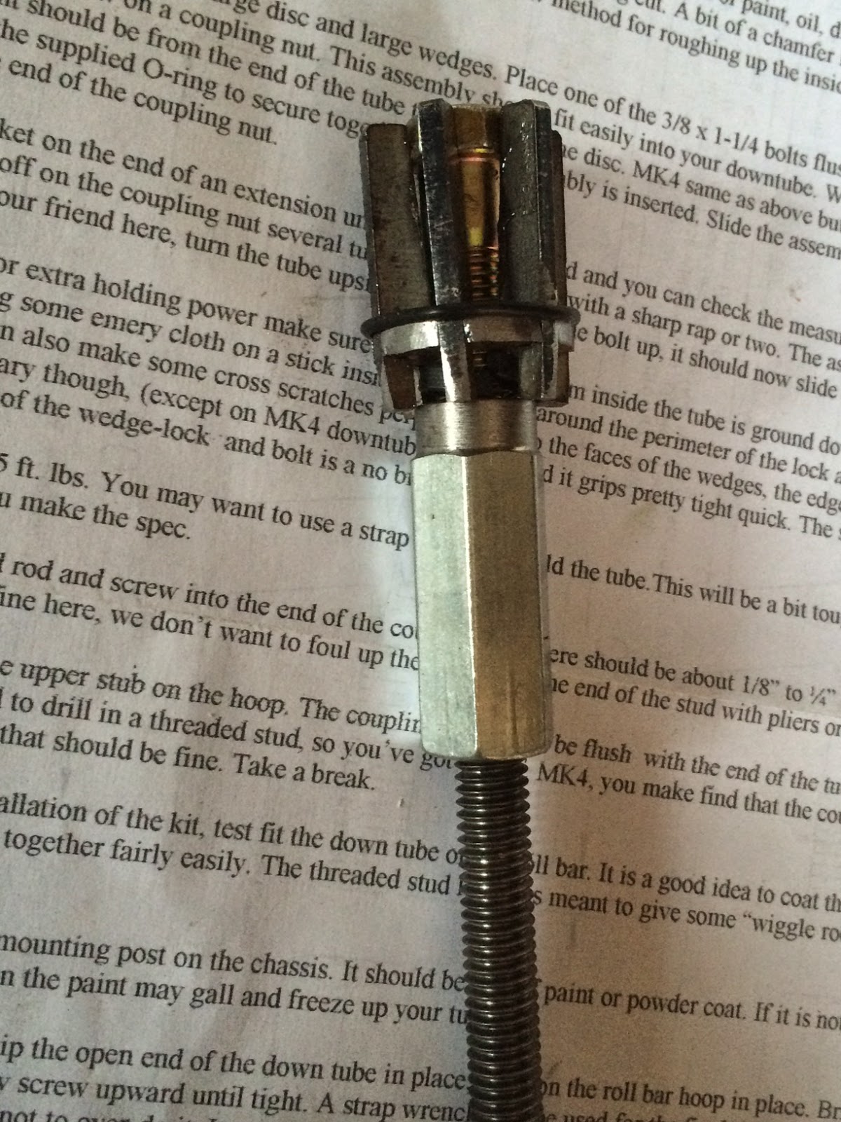 FFR MK4 Build Roll Bars and Driver Footbox