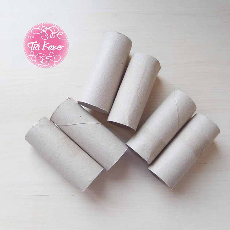 Tía Keko manualidades niños rollos higienicos