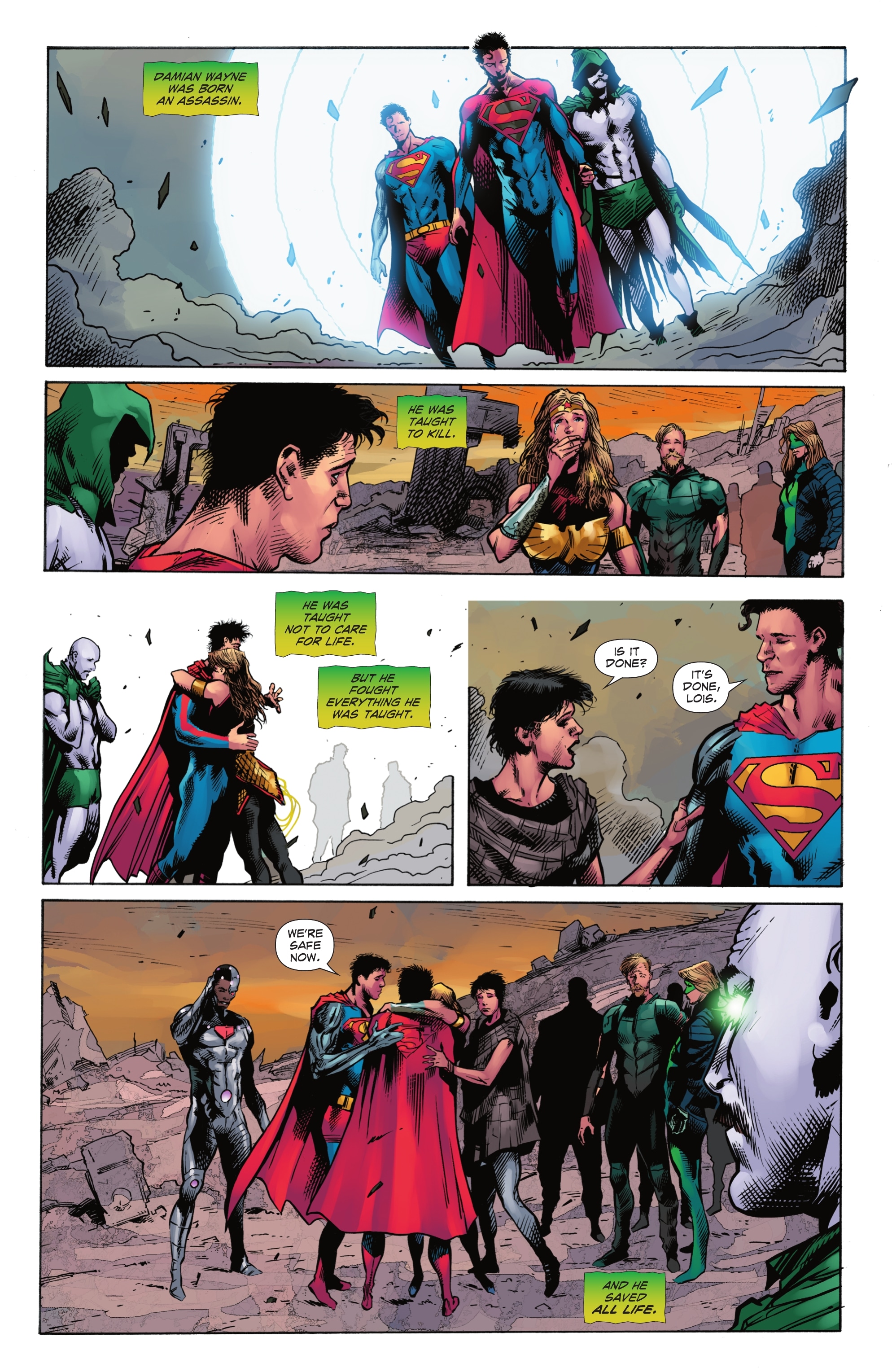 Read online DCeased: War of the Undead Gods comic -  Issue #8 - 32