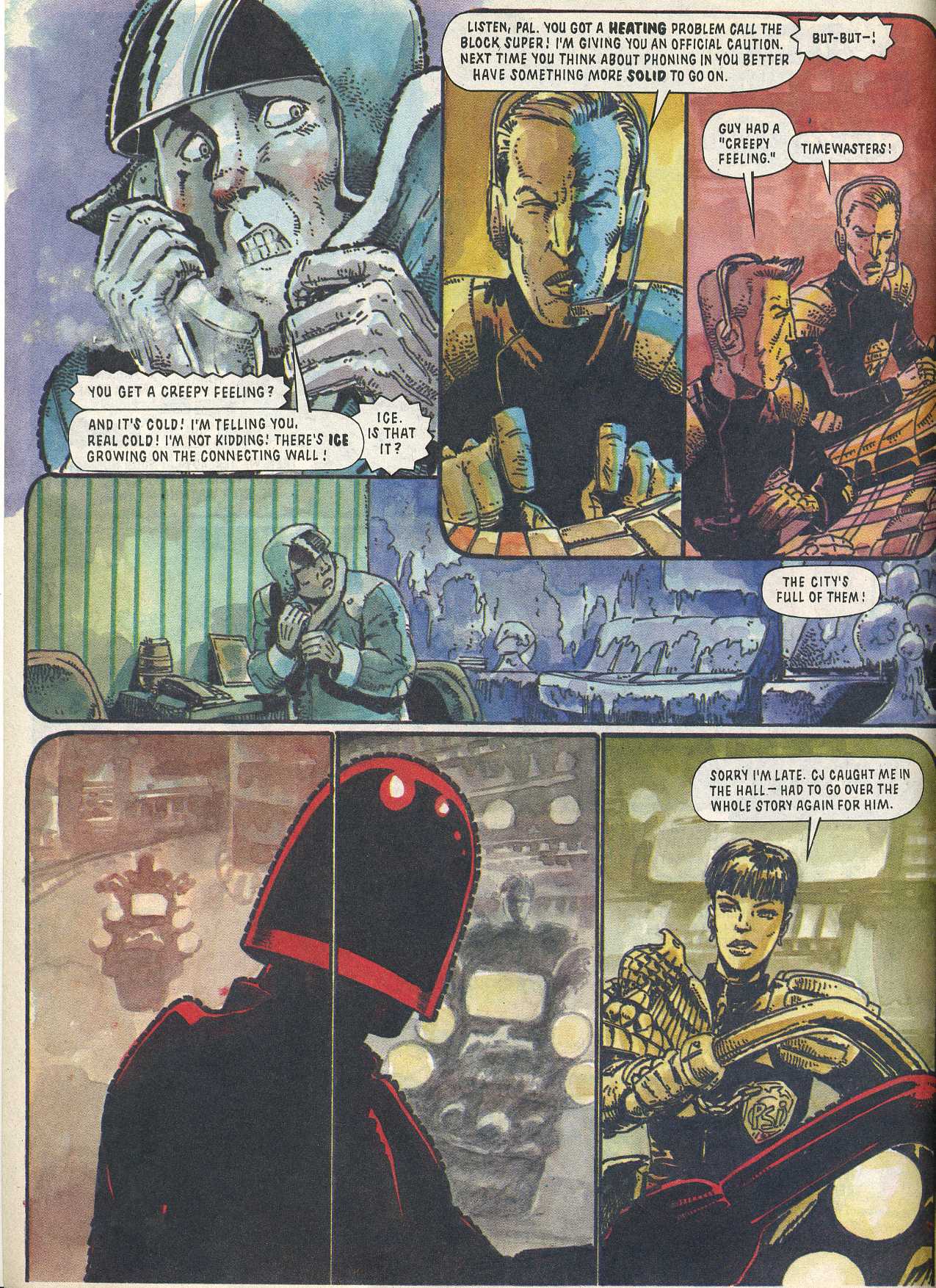 Read online Judge Dredd: The Complete Case Files comic -  Issue # TPB 14 (Part 1) - 129