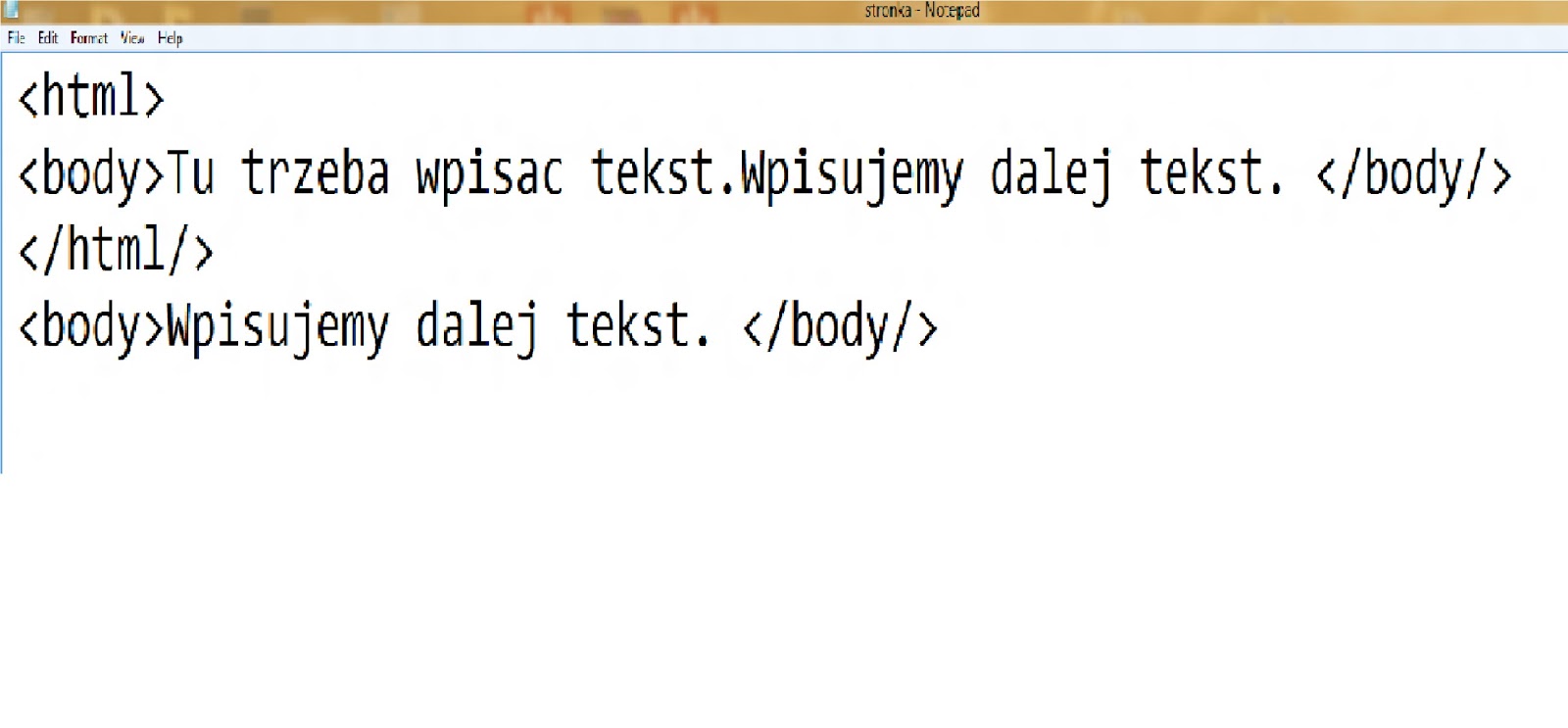 Jak Zrobić Tabele W Html Notatnik Jak?-Zrobić stronę internetową w NOTATNIKU