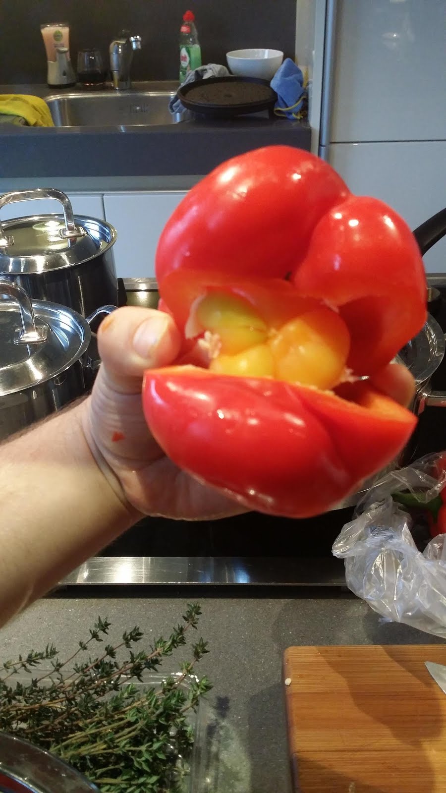 Dandy Image Pregnant bell pepper
