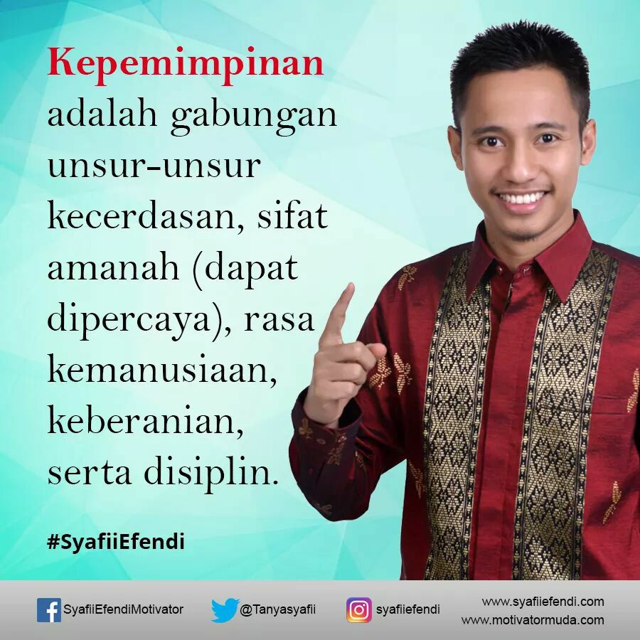 Motivasi Kata Kata Syafii Efendi Kata Kata Motivasi