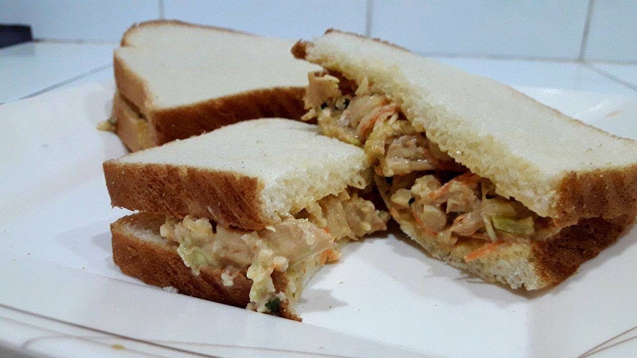 Sandwiches de pollo (receta salvadoreña)