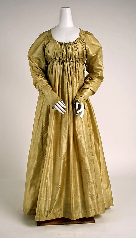 Sew 18th Century: c1800 Silk Gown