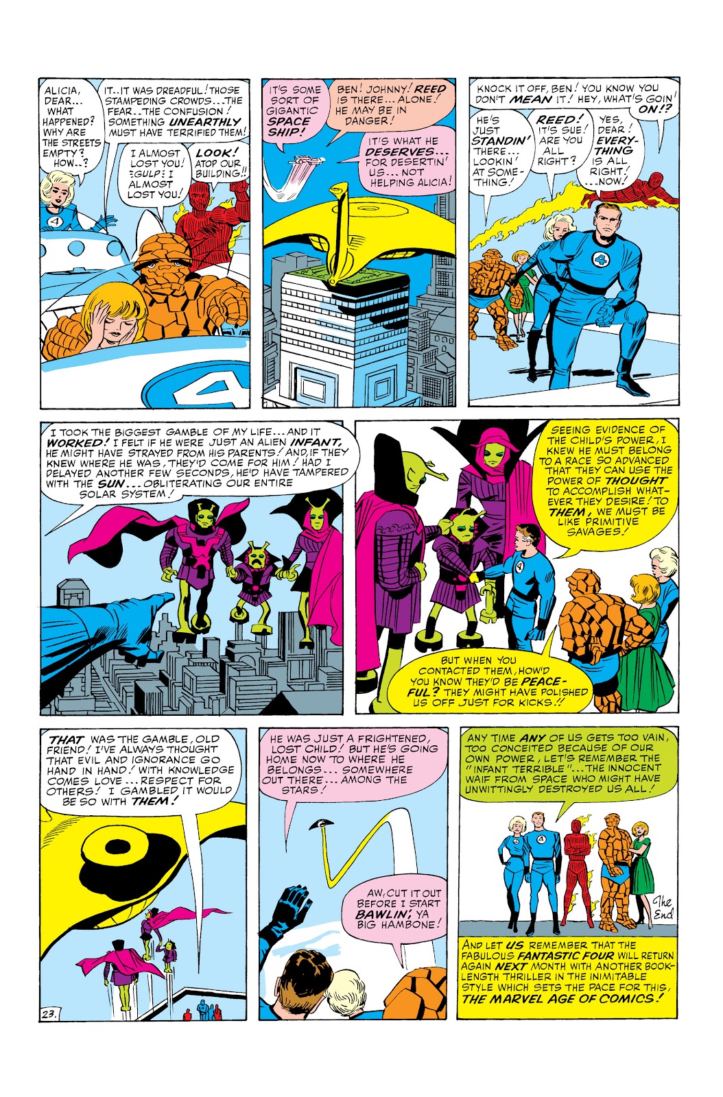 Read online Marvel Masterworks: The Fantastic Four comic - Issue # TPB 3 (Part 1) - 96