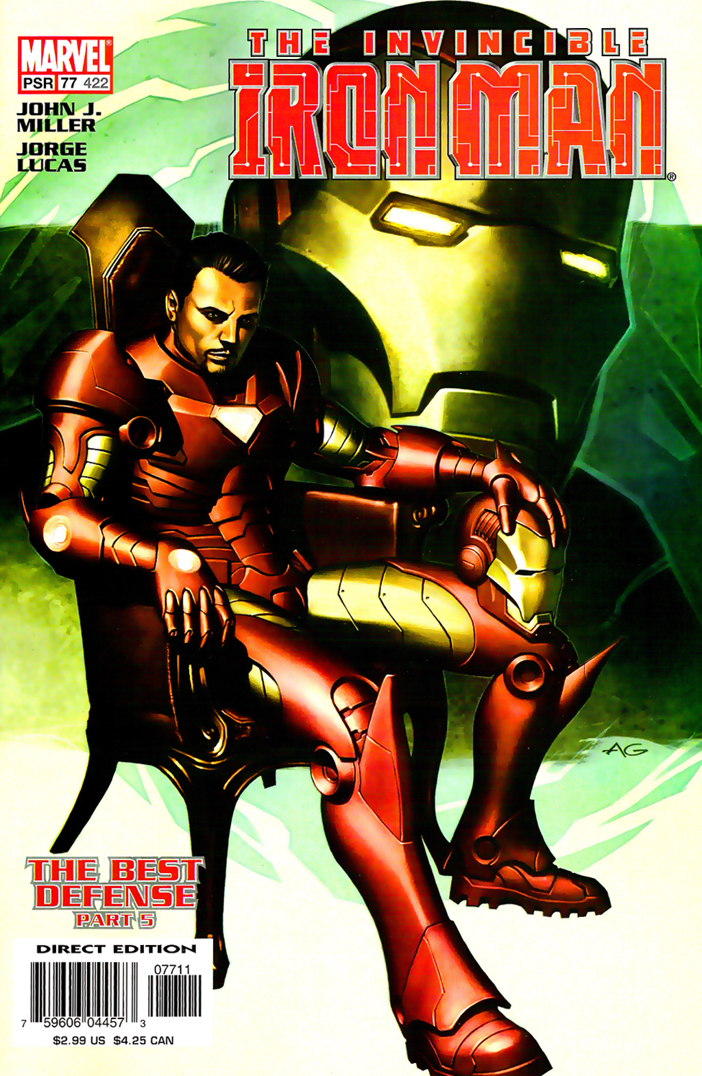 Read online Iron Man (1998) comic -  Issue #77 - 1