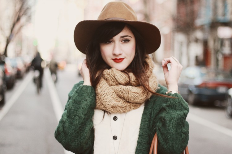 Flashes of Style: Knits on Knits