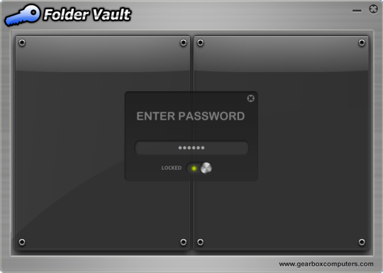 برنامج مجاني لتشفير وإخفاء وقفل الملفات والمجلدات وحمايتها بكلمة سر Folder Vault 3