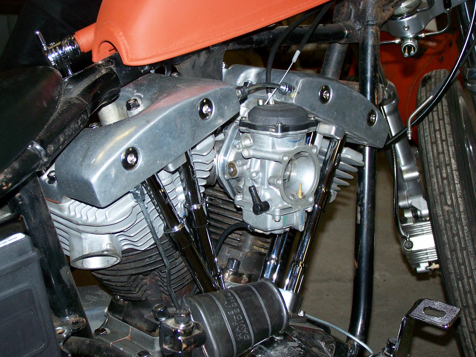 Chopper Creeps Shovelhead Project Bolt on Part 9
