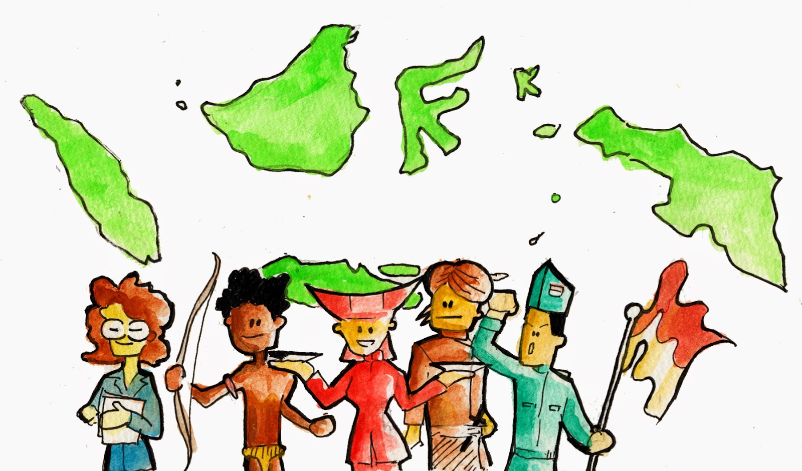 Ilustrasi Budaya Indonesia - Homecare24
