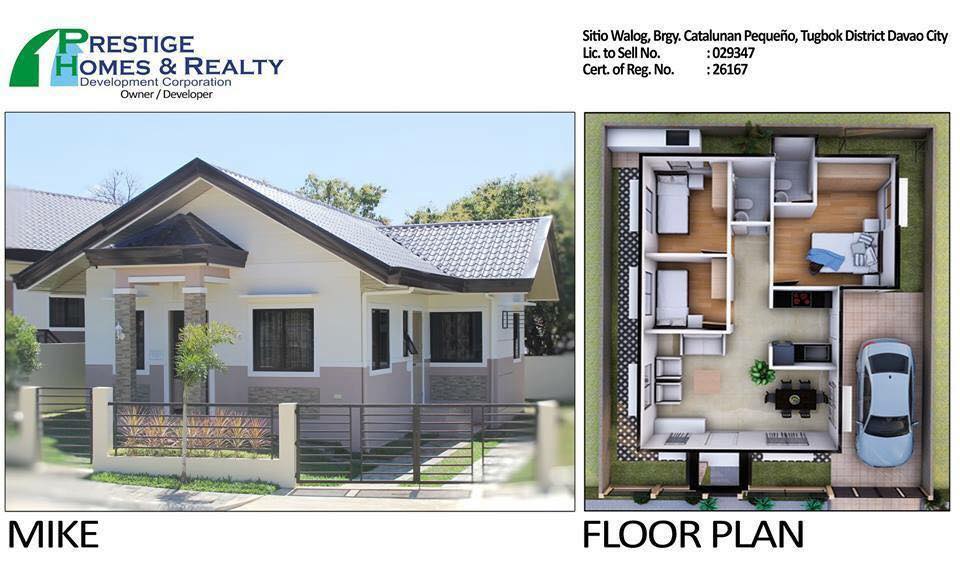 Simple Small Modern Minimalist Philippines Low Cost House Design - Draw