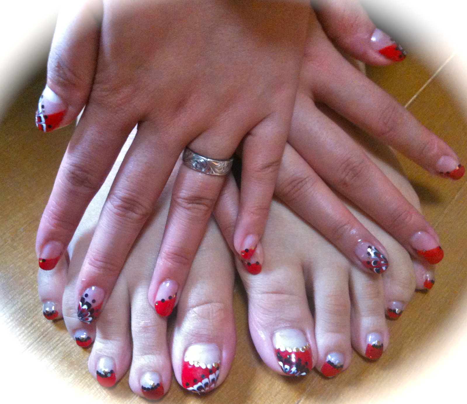 Garret Nail Foot Beauty Salon Painting Work Japanese Gel Nails