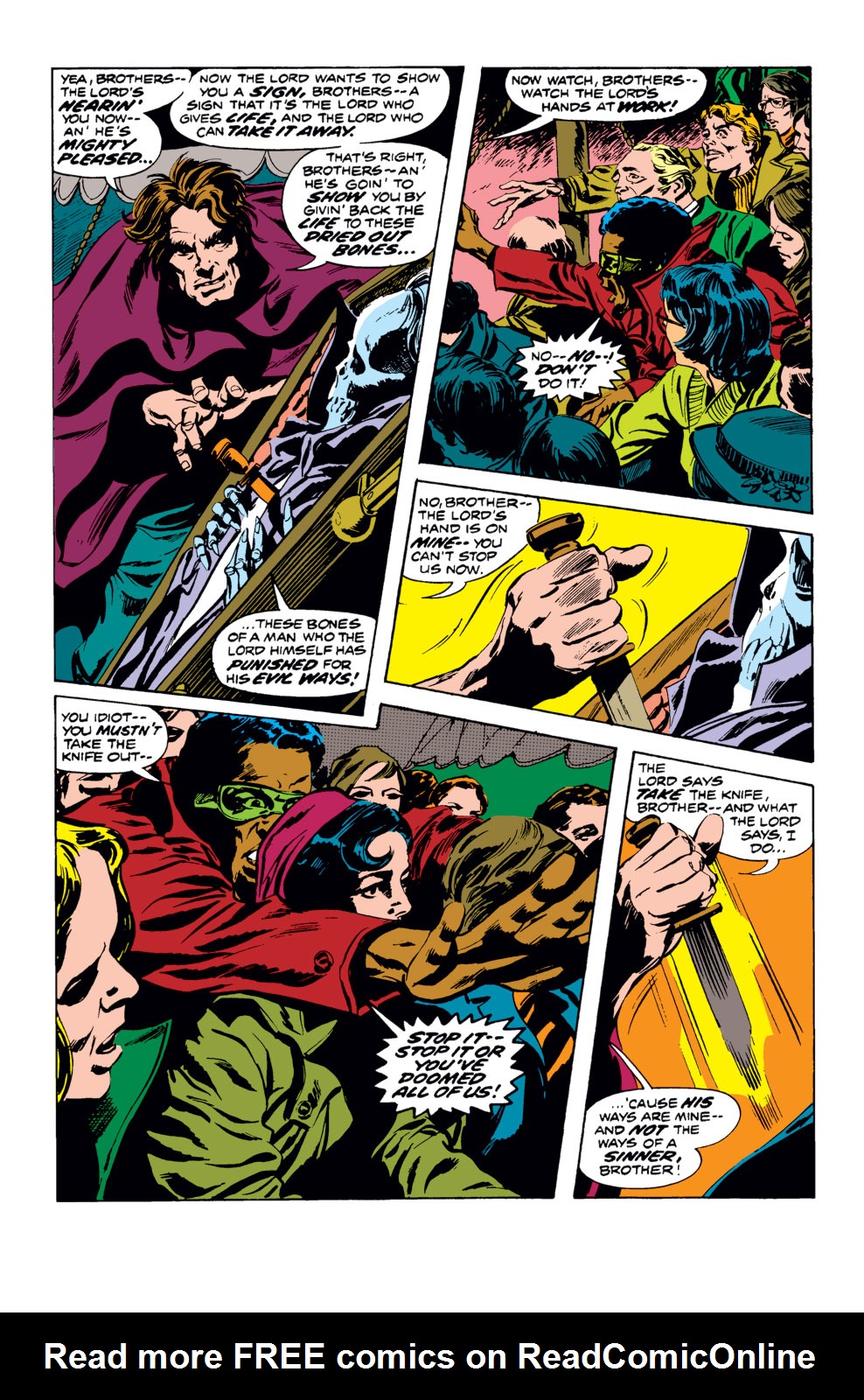Read online Tomb of Dracula (1972) comic -  Issue #14 - 14