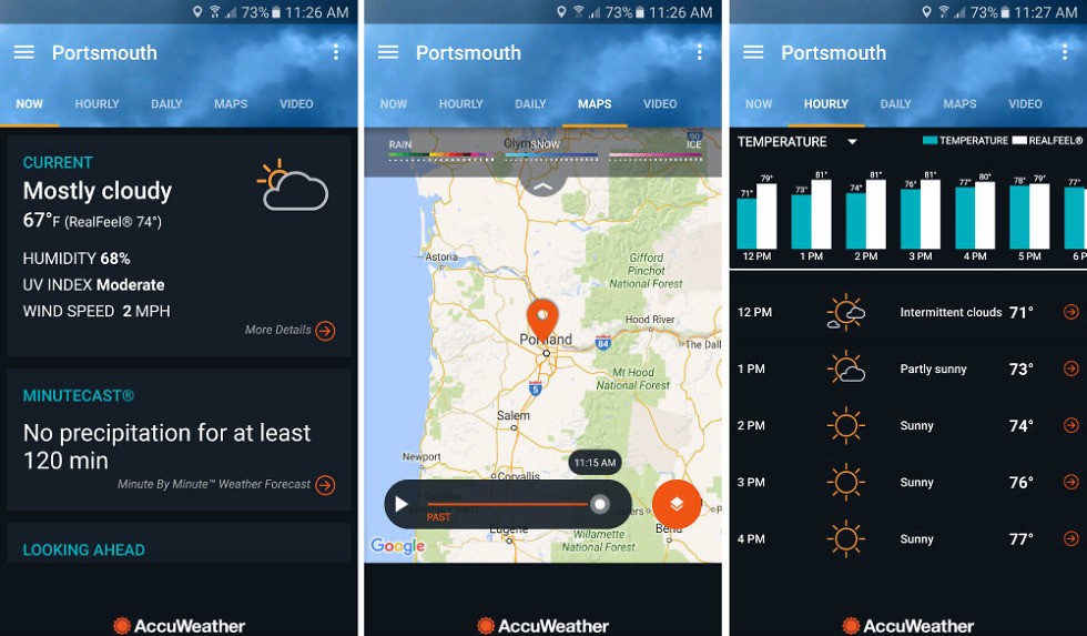 5 Best Dark Sky alternative Weather Apps for Android Questechie