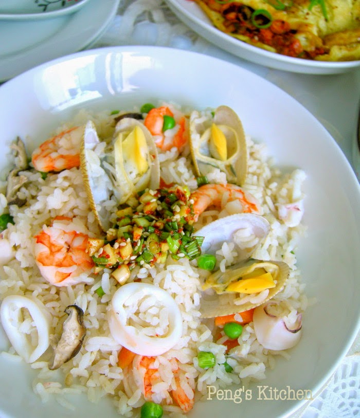 Korean Seafood Rice Bowl (Haemul Bap) - Food recipes