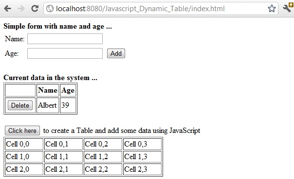 How To Create A Table In Html