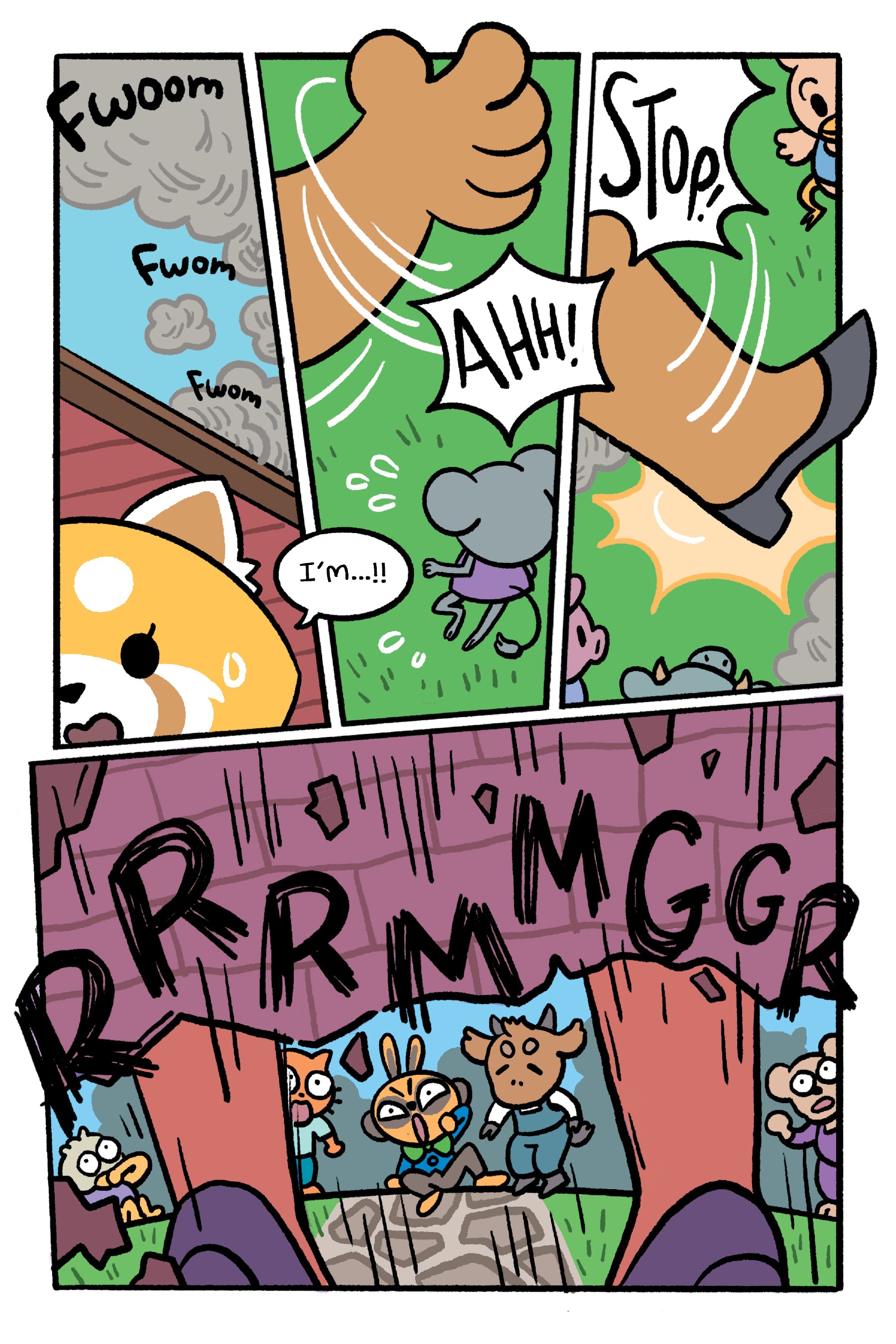 Read online Aggretsuko: Down the Rabbit Hole comic -  Issue # TPB - 28