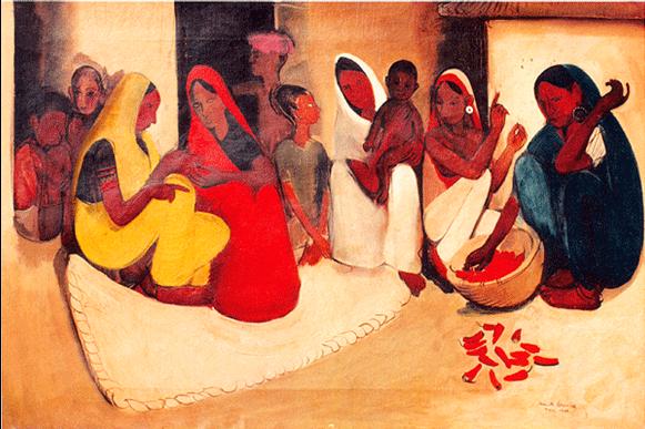 Amrita Sher-Gil (1913-1941) - Most Expensive Indian Woman painter