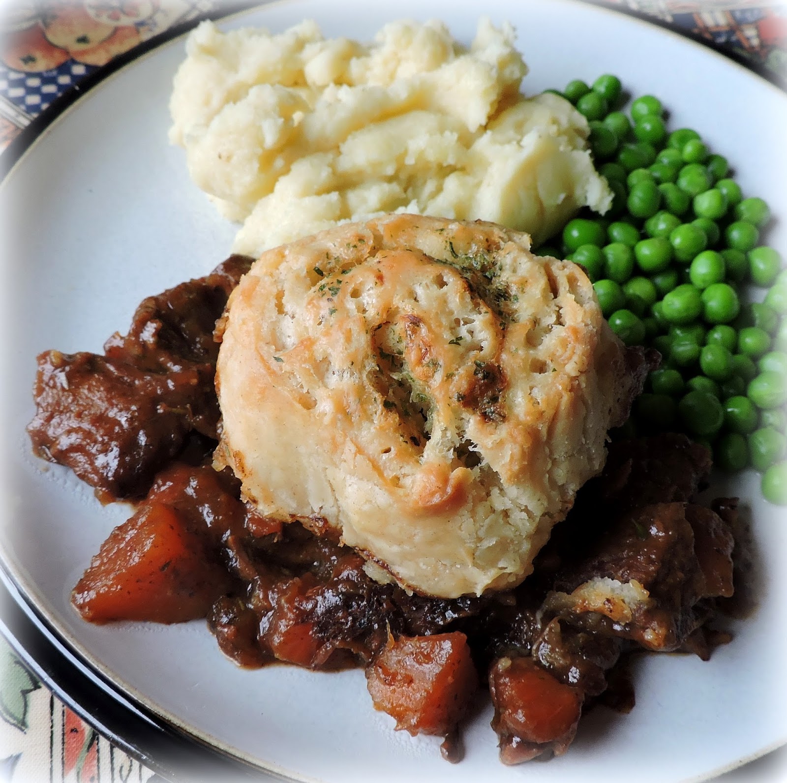 The English Kitchen Beef Casserole with Horseradish Dumplings