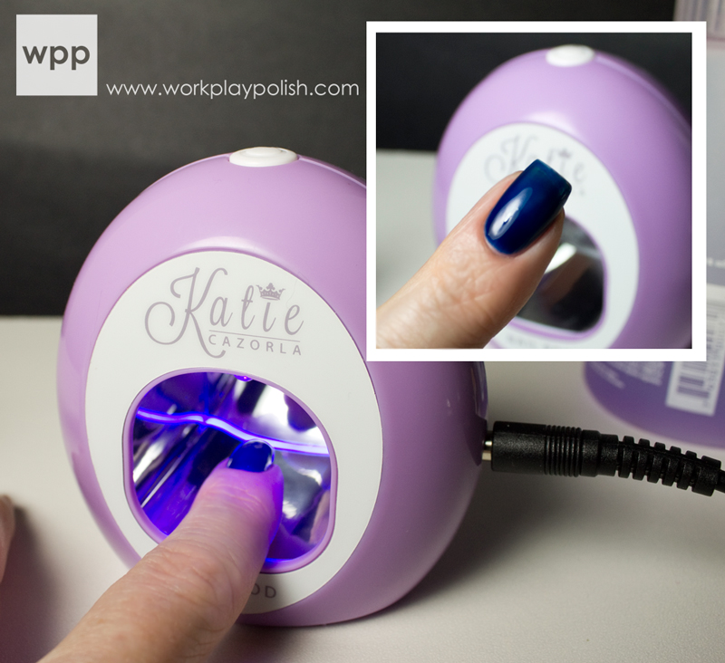 Katie Cazorla Color Flash Instant Nail Color with LED Pod